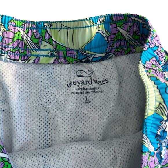 VINEYARD VINES Boys Chappy Swim Trunks Large NWOT - Picture 4 of 7